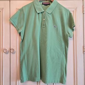 Vineyard Vines Green SS Polo Shirt L